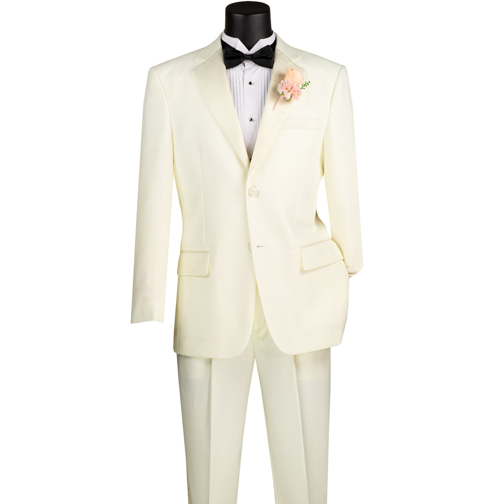 Lucci 3-Button Budget Ivory Blazers