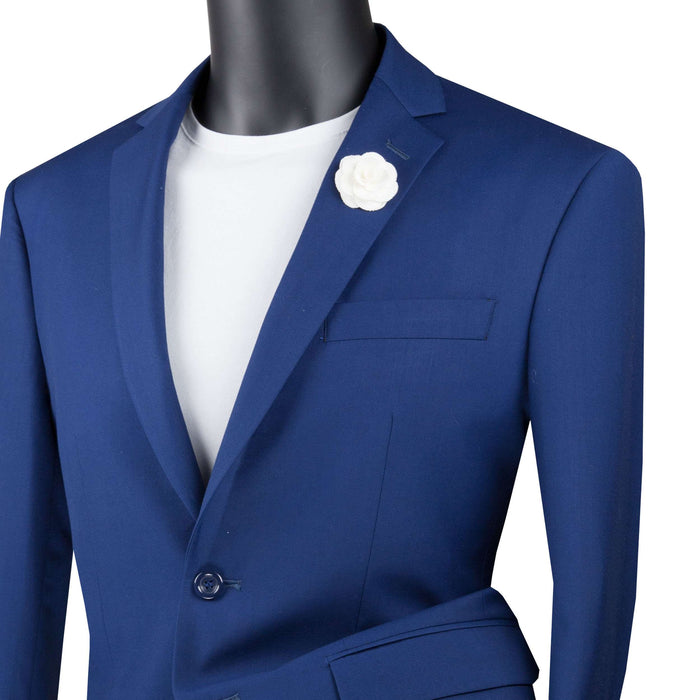 2-Button Slim-Fit Suit in Twilight Blue