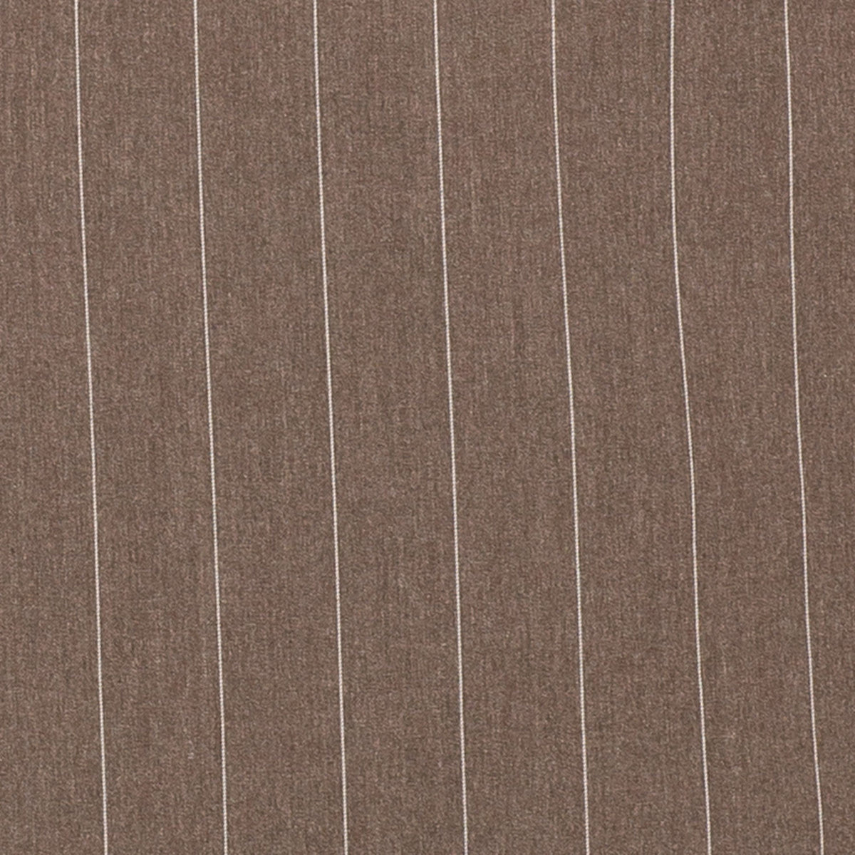 Wide Striped Double Breasted Regular Fit Suit w/ Adjustable Waistband in Brown