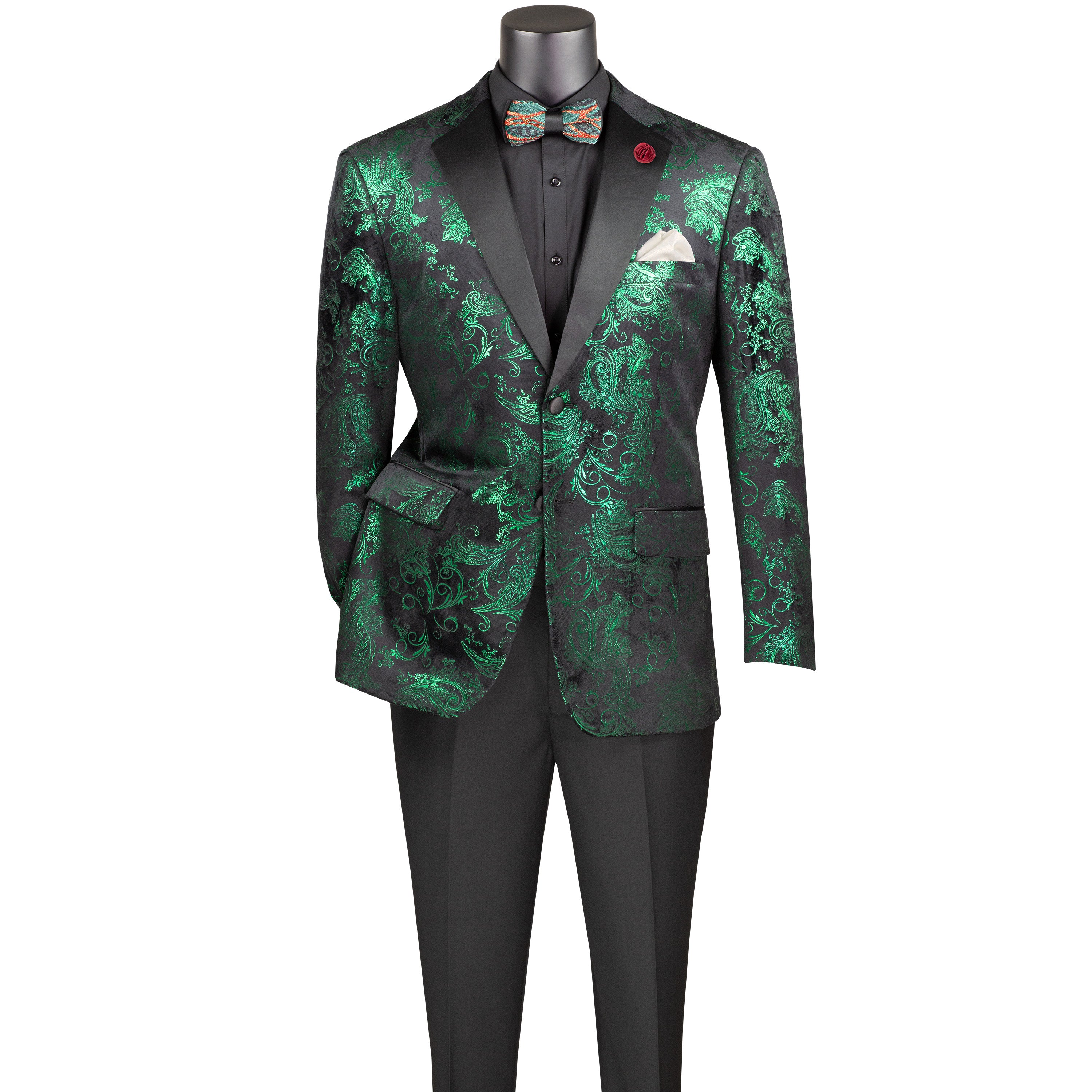 Paisley Embroidered Mods Coat – ATELIERMO