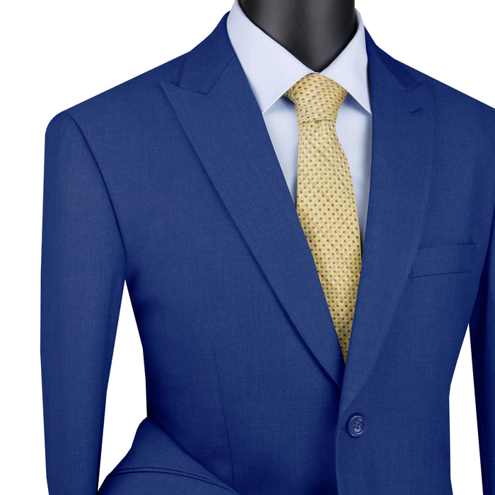 2-Button Modern-Fit Suit in Blue