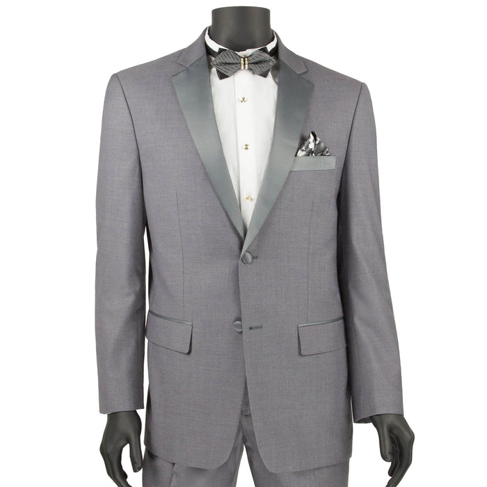 Slim-Fit Formal Tuxedo in Gray