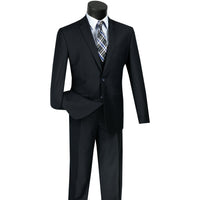 3-Piece 2-Button Slim-Fit Suit in Navy Blue
