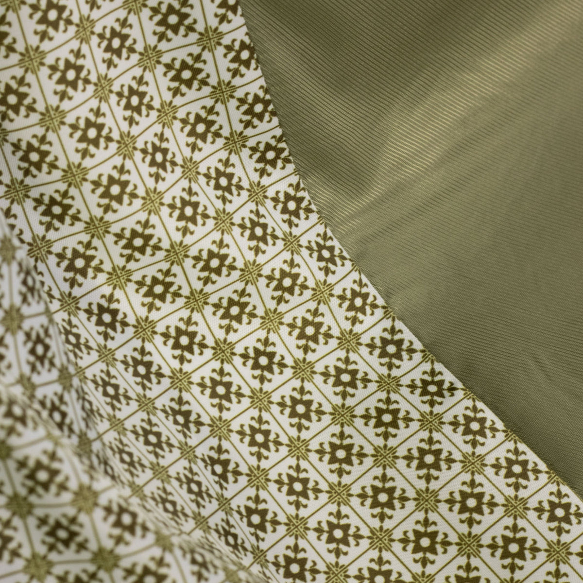 Windowpane 3-Piece Modern Fit Suit in Moss Green