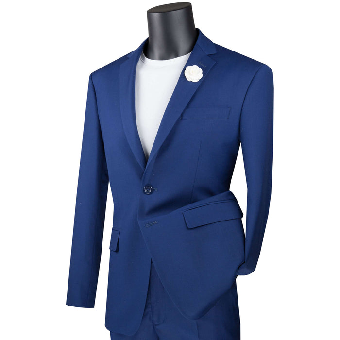 2-Button Slim-Fit Suit in Twilight Blue